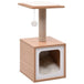 Vidaxl cat tree with sisal scratching mat 62 cm - Brown