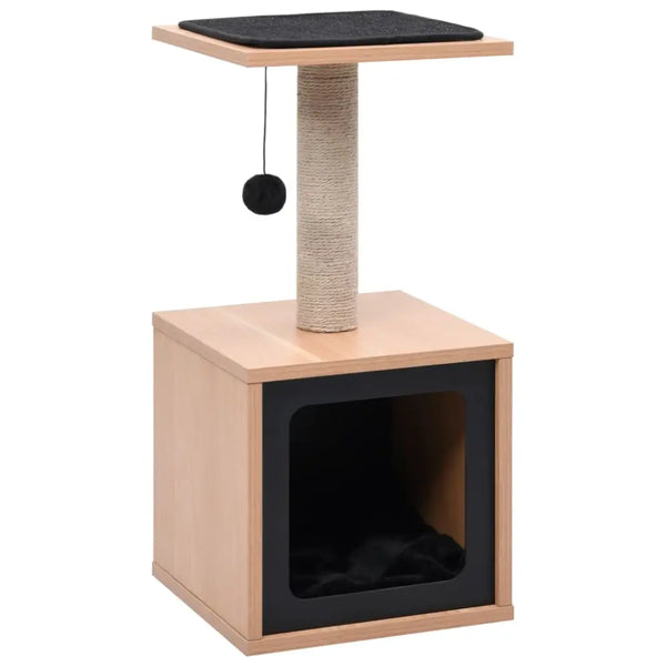 Vidaxl cat tree with sisal scratching mat 62 cm - Brown