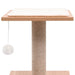 Vidaxl cat tree with sisal scratching mat 62 cm - Brown