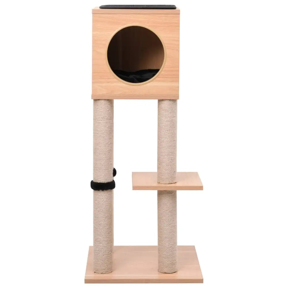 Vidaxl cat tree with sisal scratching mat 90 cm - Brown