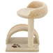 Vidaxl cat tree with sisal scratching post 40 cm beige