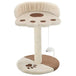 Vidaxl cat tree with sisal scratching post 40 cm beige