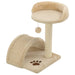 Vidaxl cat tree with sisal scratching post 40 cm beige