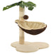 Vidaxl cat tree with sisal scratching post 50 cm beige