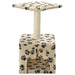 Vidaxl cat tree with sisal scratching post 55 cm beige paw