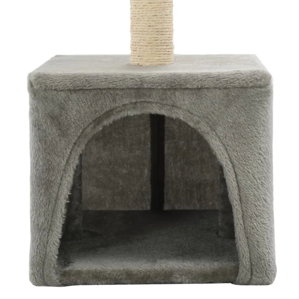 Vidaxl cat tree with sisal scratching post 55 cm grey - Grey