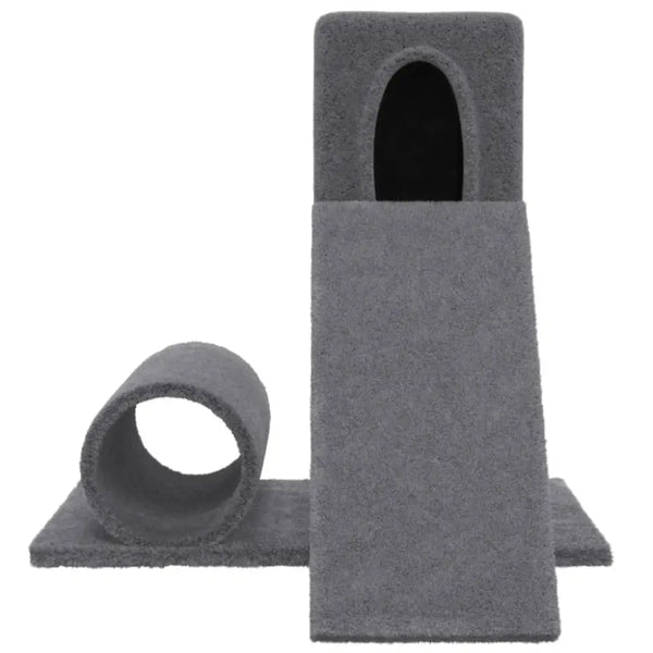 Vidaxl cat tree with sisal scratching post dark grey 59 cm