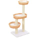 Vidaxl cat tree with sisal scratching post natural willow