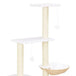 Vidaxl cat tree with sisal scratching post seagrass - Brown