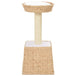 Vidaxl cat tree with sisal scratching post seagrass - Brown