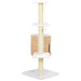 Vidaxl cat tree with sisal scratching post seagrass - Brown