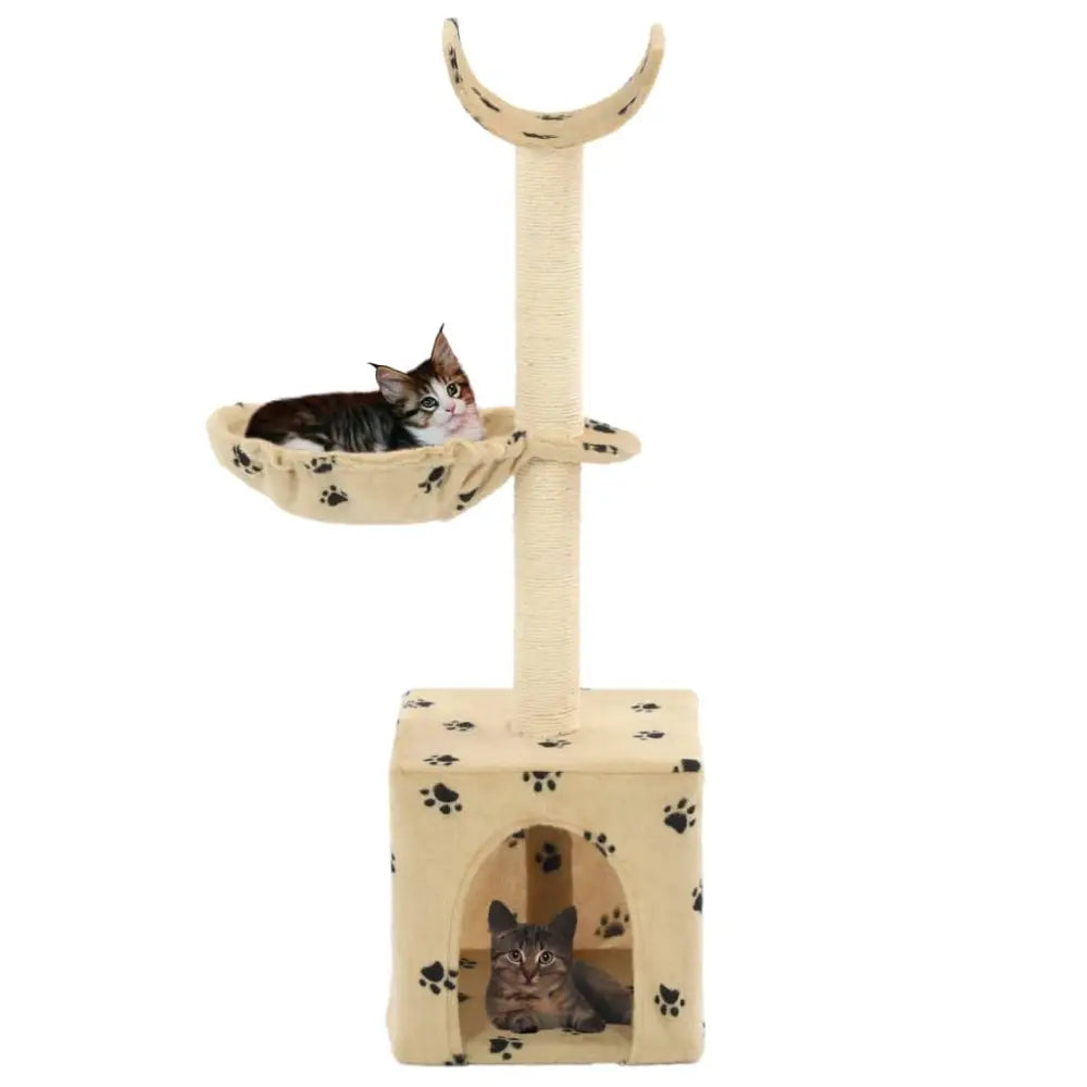 Vidaxl cat tree with sisal scratching posts 105 cm paw