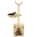 Vidaxl cat tree with sisal scratching posts 105 cm paw