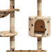 Vidaxl cat tree with sisal scratching posts 125 cm paw