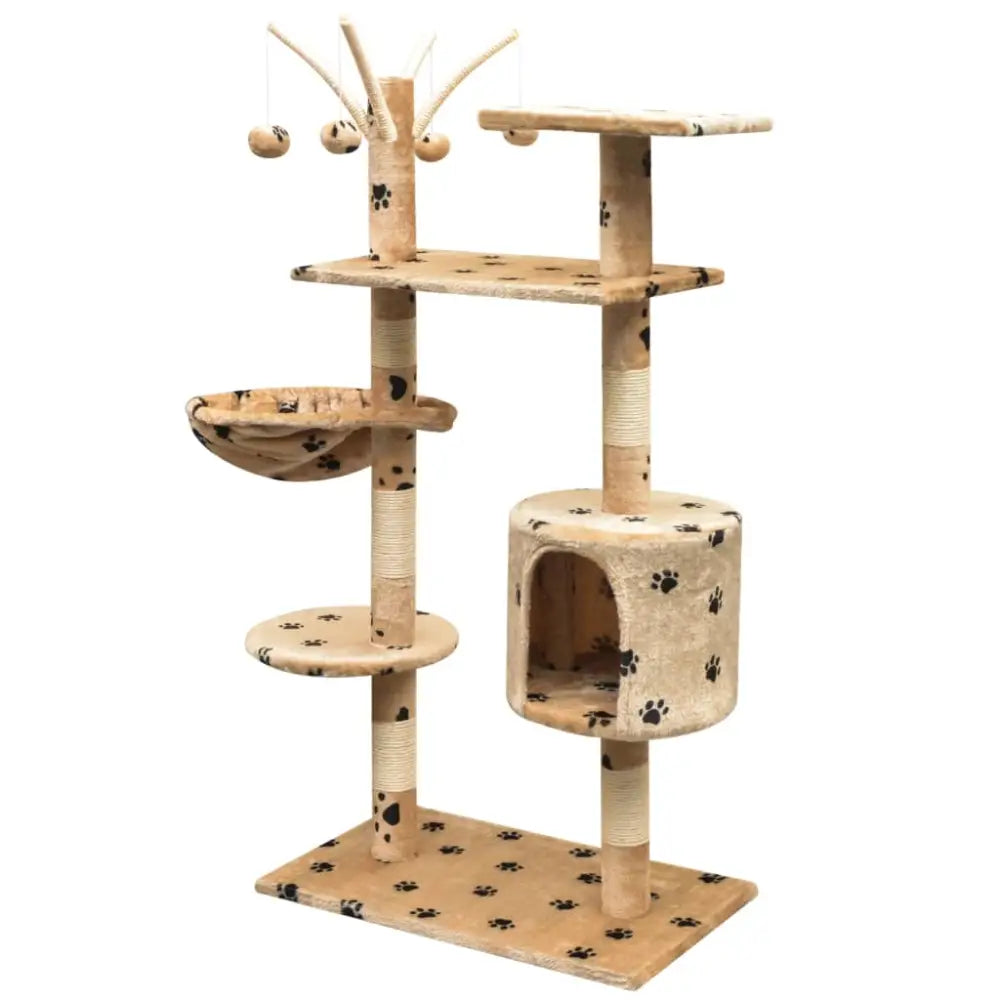 Vidaxl cat tree with sisal scratching posts 125 cm paw