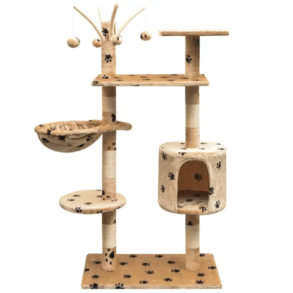 Vidaxl cat tree with sisal scratching posts 125 cm paw