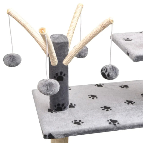 Vidaxl cat tree with sisal scratching posts 125 cm paw