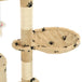 Vidaxl cat tree with sisal scratching posts 138 cm beige