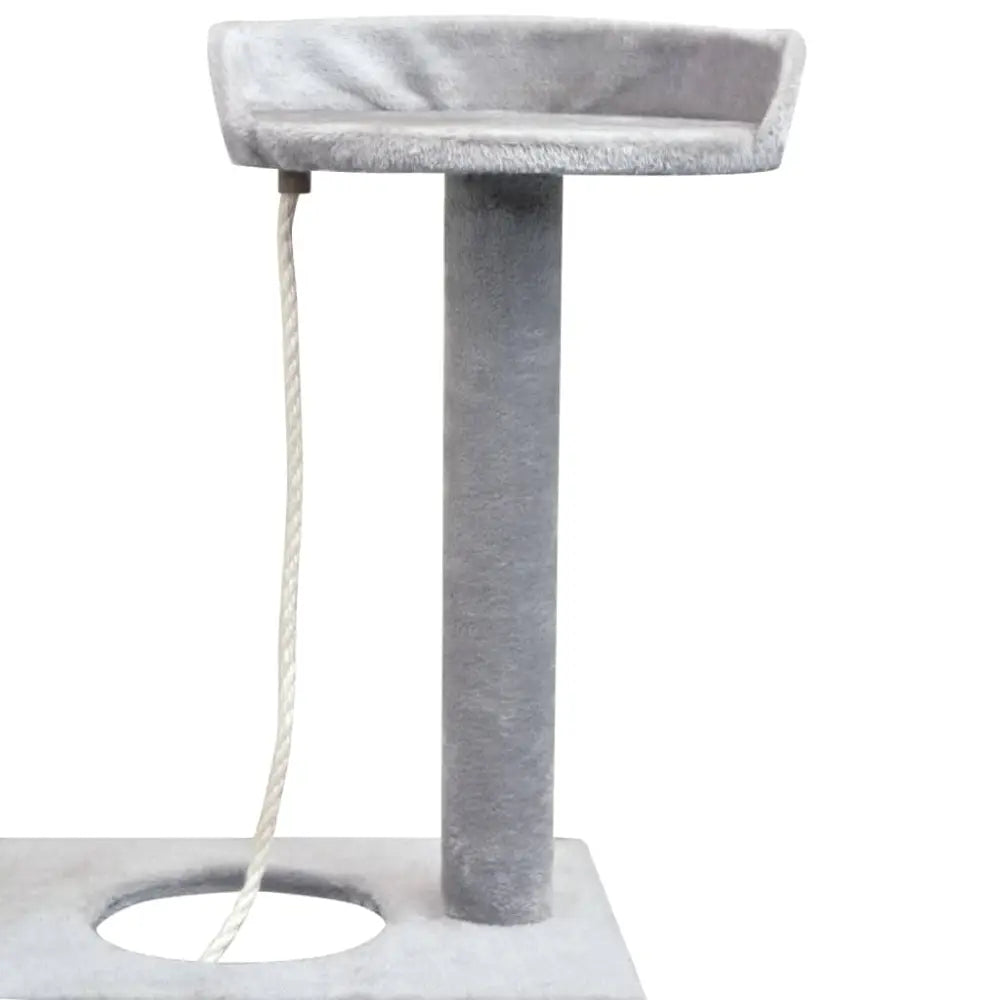 Vidaxl cat tree with sisal scratching posts 150 cm grey