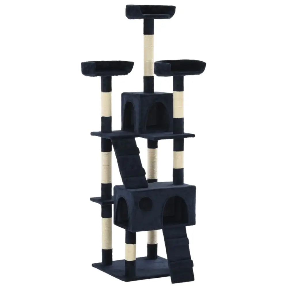 Vidaxl cat tree with sisal scratching posts 170 cm blue