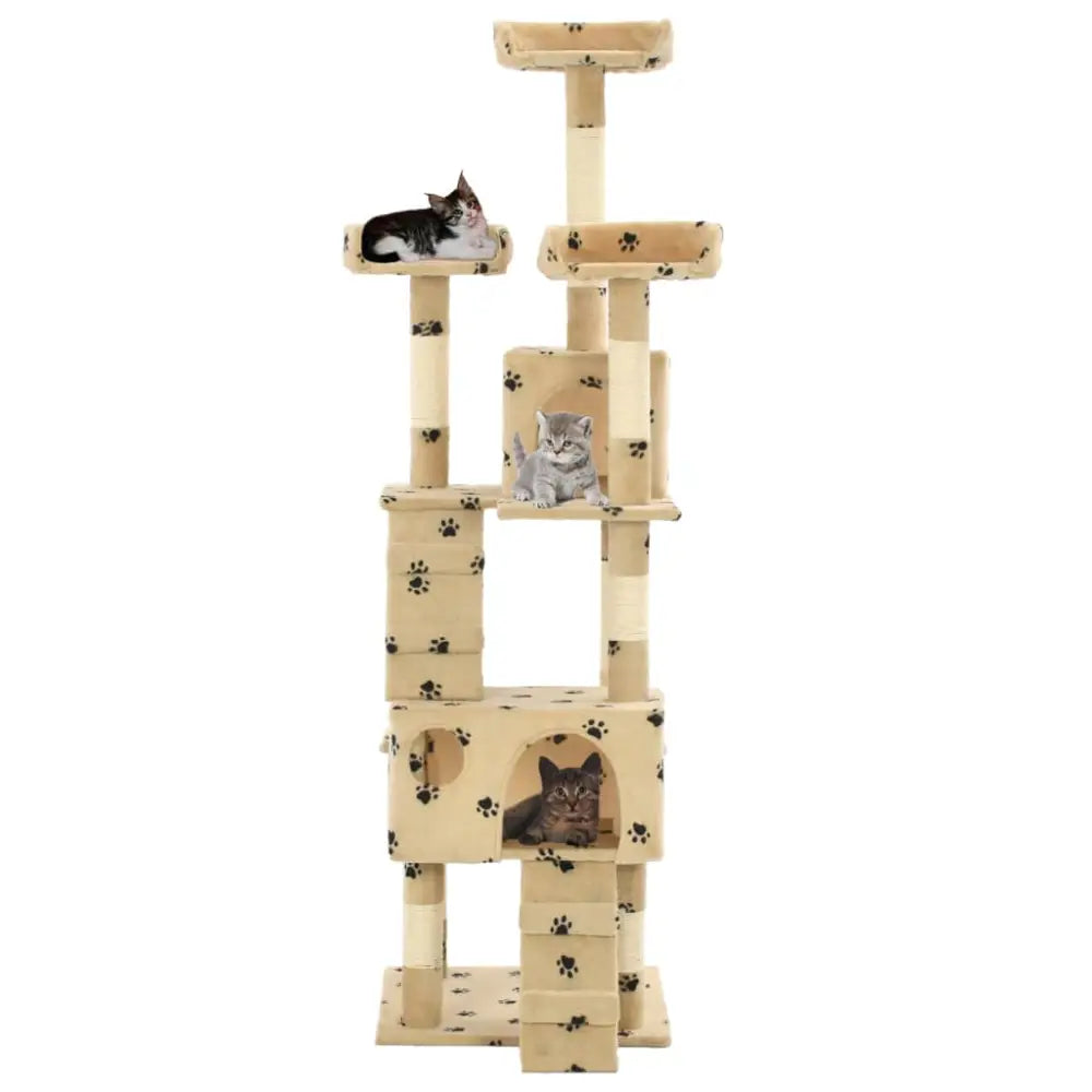 Vidaxl cat tree with sisal scratching posts 170 cm paw