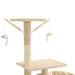 Vidaxl cat tree with sisal scratching posts 230-250 cm