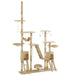 Vidaxl cat tree with sisal scratching posts 230-250 cm