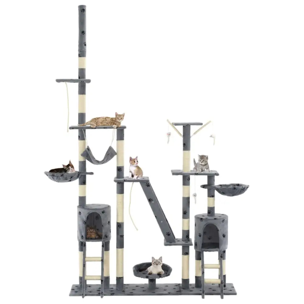 Vidaxl cat tree with sisal scratching posts 230-250 cm paw