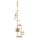 Vidaxl cat tree with sisal scratching posts 260 cm beige