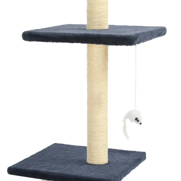 Vidaxl cat tree with sisal scratching posts 260 cm dark