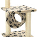 Vidaxl cat tree with sisal scratching posts 65 cm beige paw