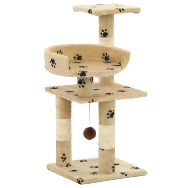 Vidaxl cat tree with sisal scratching posts 65 cm paw