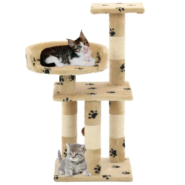 Vidaxl cat tree with sisal scratching posts 65 cm paw