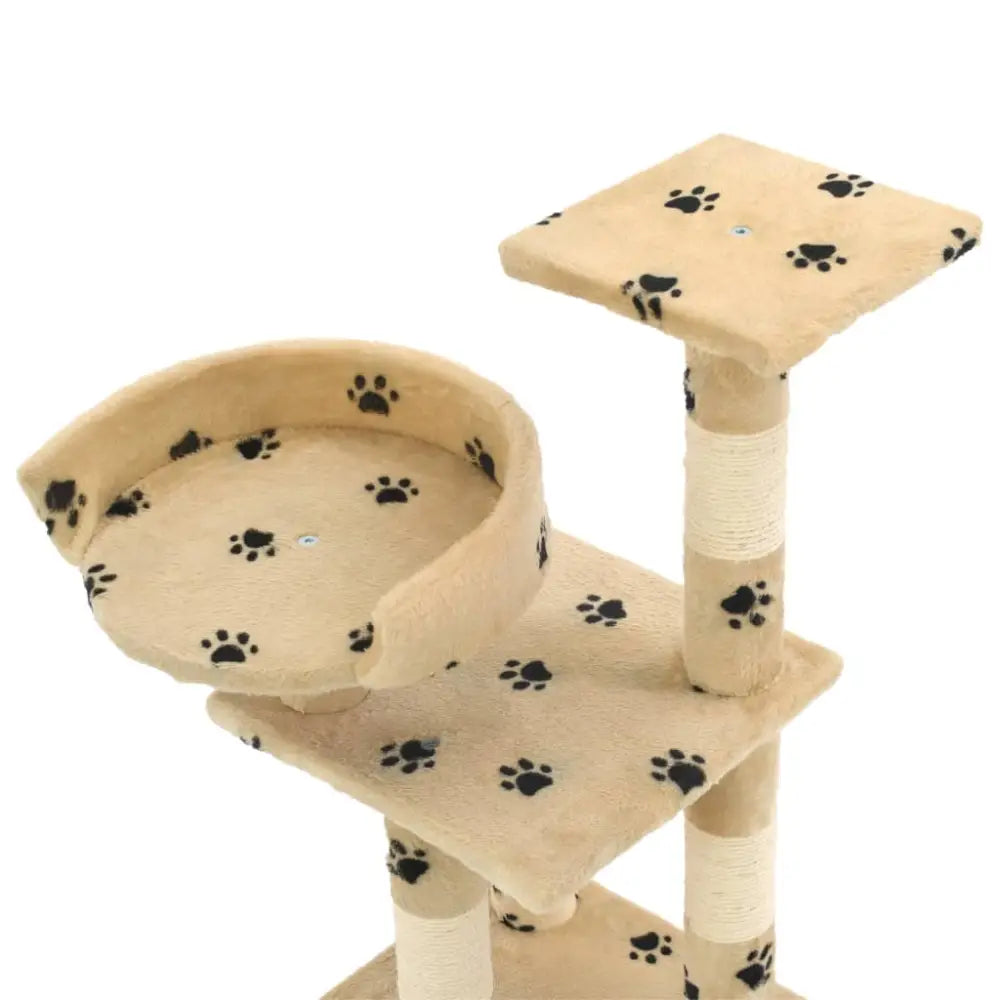 Vidaxl cat tree with sisal scratching posts 65 cm paw