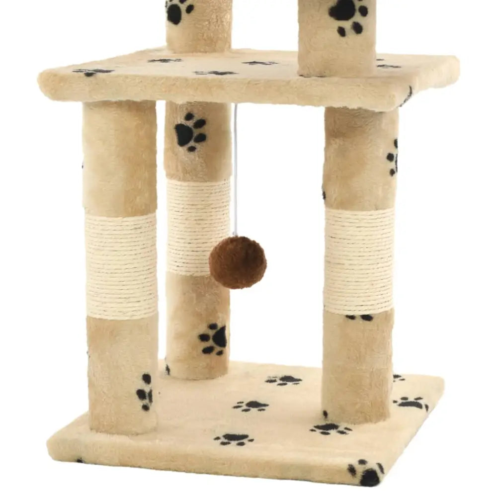 Vidaxl cat tree with sisal scratching posts 65 cm paw