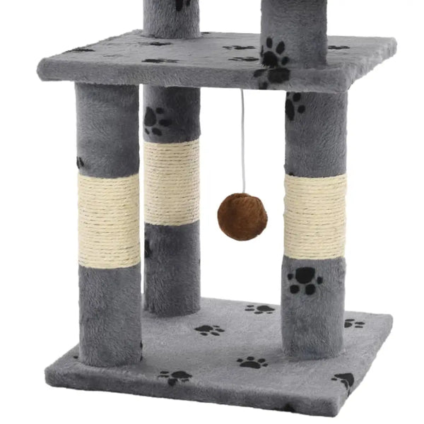 Vidaxl cat tree with sisal scratching posts 65 cm paw