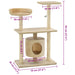 Vidaxl cat tree with sisal scratching posts 95 cm beige