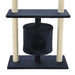 Vidaxl cat tree with sisal scratching posts 95 cm dark blue