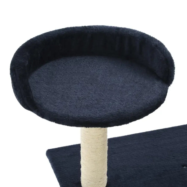 Vidaxl cat tree with sisal scratching posts 95 cm dark blue