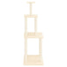 Vidaxl cat tree with sisal scratching posts cream 149 cm