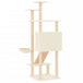 Vidaxl cat tree with sisal scratching posts cream 153 cm