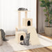 Vidaxl cat tree with sisal scratching posts cream 82 cm