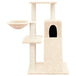 Vidaxl cat tree with sisal scratching posts cream 82 cm