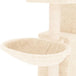 Vidaxl cat tree with sisal scratching posts cream 83 cm