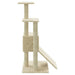 Vidaxl cat tree with sisal scratching posts cream 92 cm