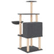 Vidaxl cat tree with sisal scratching posts dark grey 132