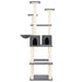 Vidaxl cat tree with sisal scratching posts dark grey 167