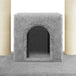 Vidaxl cat tree with sisal scratching posts light grey 110