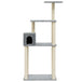 Vidaxl cat tree with sisal scratching posts light grey 147