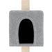 Vidaxl cat tree with sisal scratching posts light grey 180